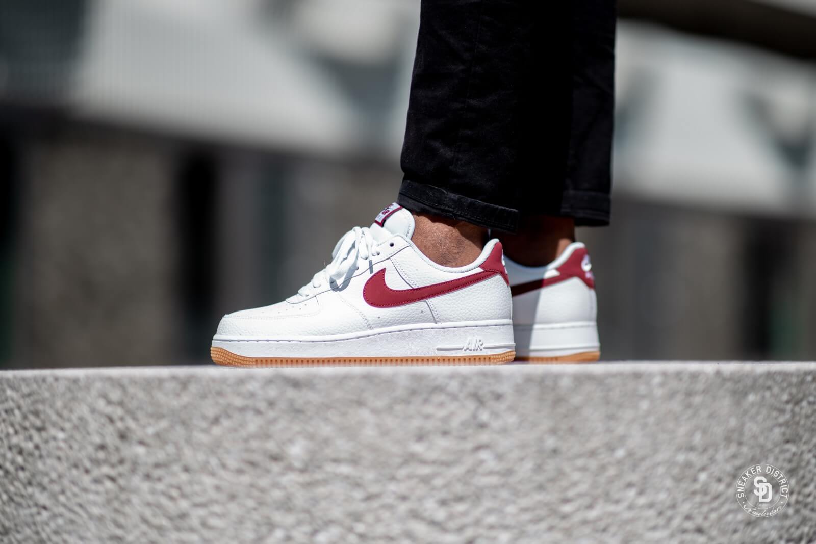 Giày Nike Air Force 1 Low 'Team Red Gum' CI0057-101 - Ảnh 2