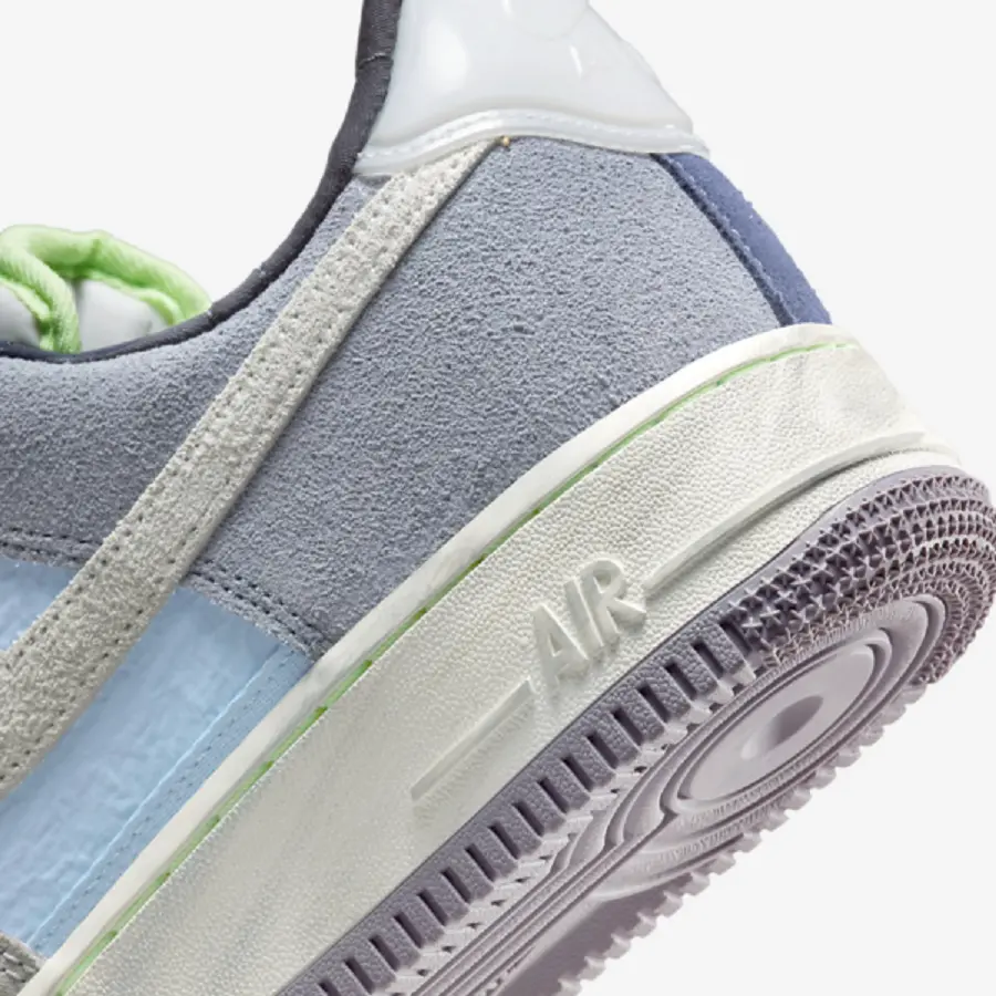 Giày Nike WMNS Air Force 1 Low 07 LX Greystone Light Blue DO2339-114 - Ảnh 4