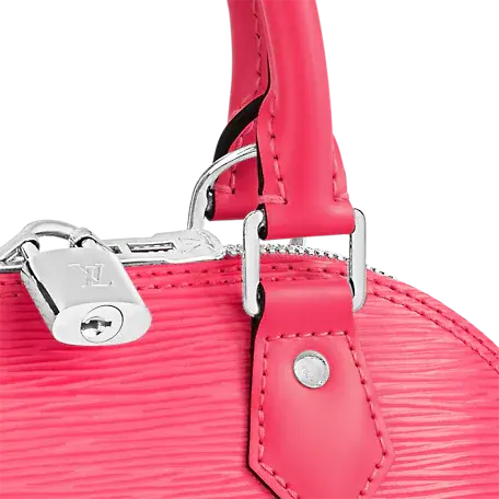 Túi Louis Vuitton Alma Bb Epi Pink M59346 - Ảnh 5