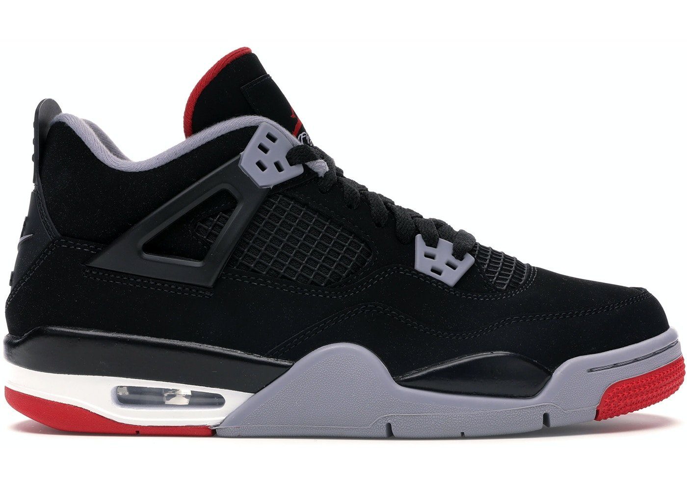 Giày Nike Air Jordan 4 Retro Bred 2019 (GS) 408452-060