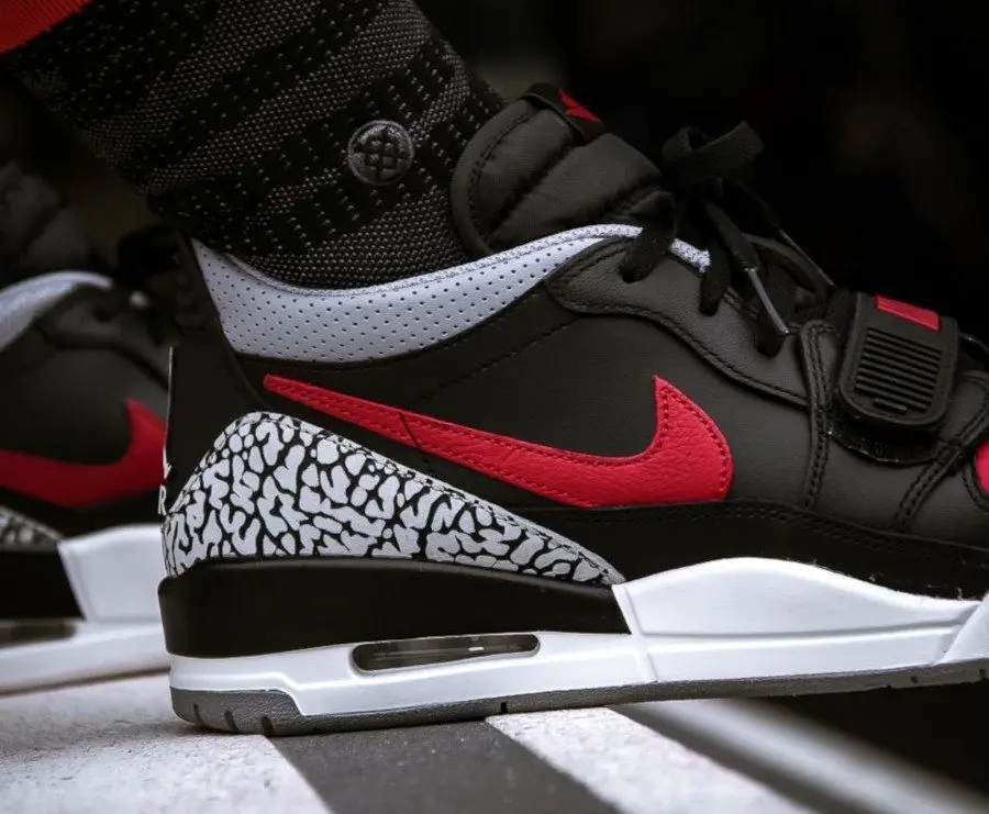 Giày Nike Jordan Legacy 312 Low 'Bred' CD7069-006 - Ảnh 5