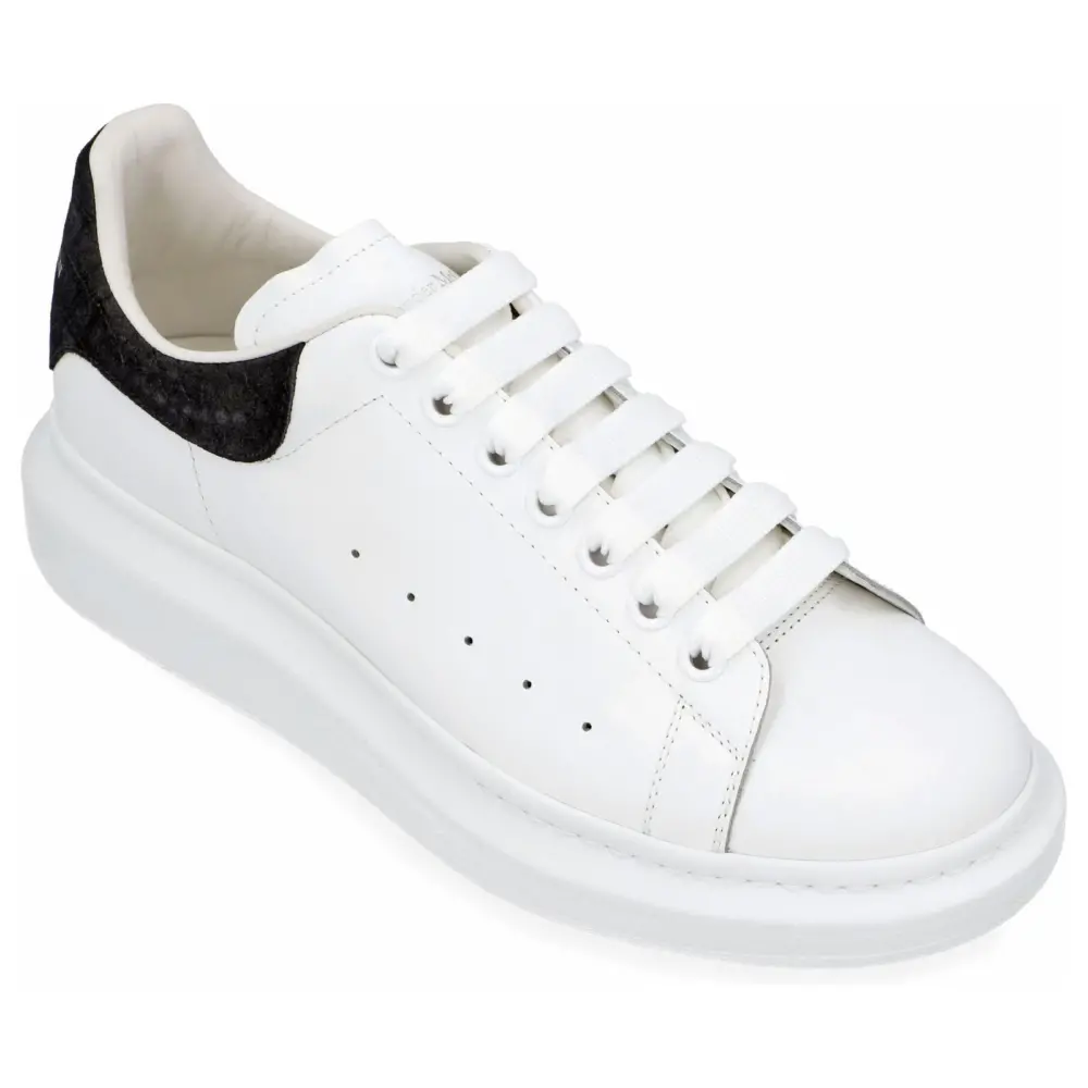 Giày Alexander McQueen Oversized Sneaker 'White Black' 625162-WHZ4K-9061 - Ảnh 5