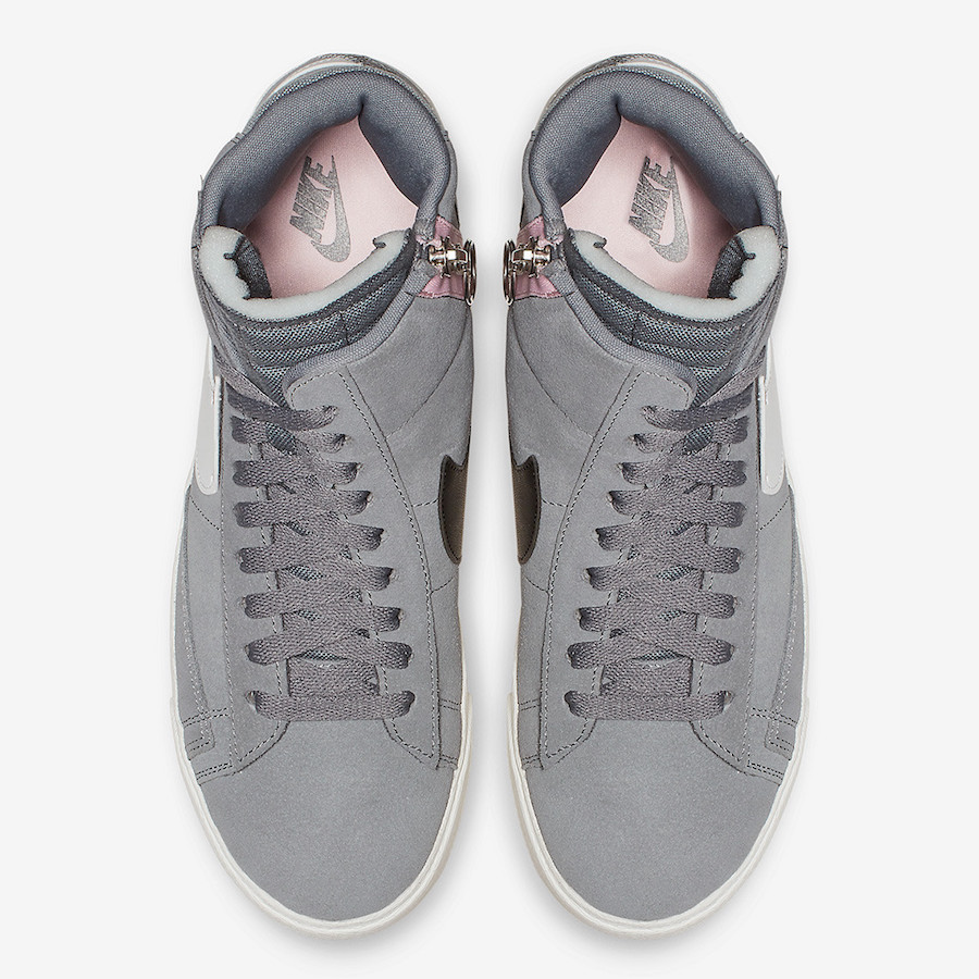 Giày Nike Blazer Mid XX Rebel 'Cool Grey' BQ4022-004 - Ảnh 3
