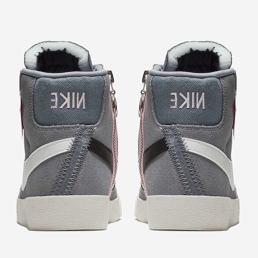 Giày Nike Blazer Mid XX Rebel 'Cool Grey' BQ4022-004 - Ảnh 4