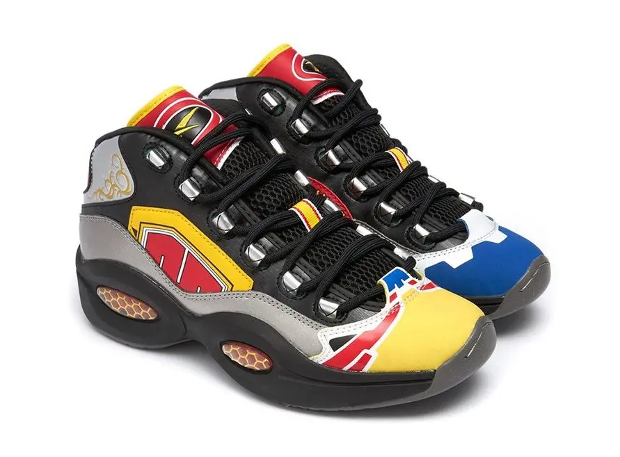 Giày Reebok Question Mid 'Power Rangers Megazord' GY0590 - Ảnh 4