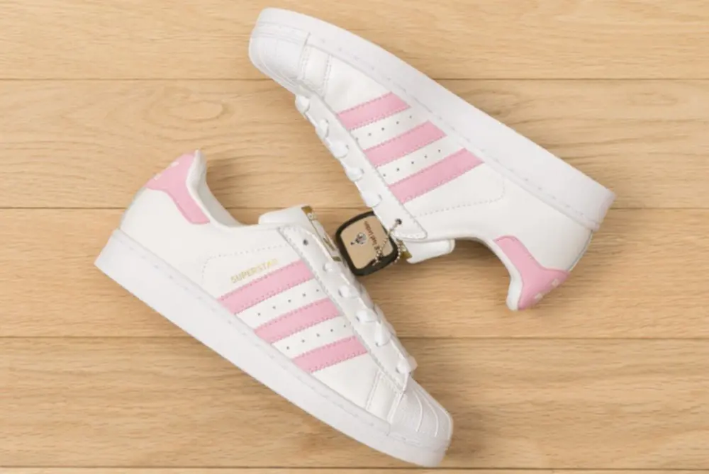 Giày Adidas Superstar ‘White Pink’ S81019 - Ảnh 5