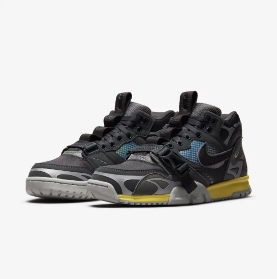 Giày Nike Air Trainer 1 ‘Dark Smoke Grey’ DH7338-001 - Ảnh 5