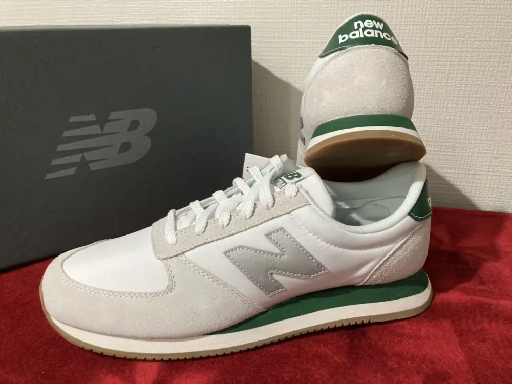 Giày New Balance 420 'White Green' UL420MBB - Ảnh 5