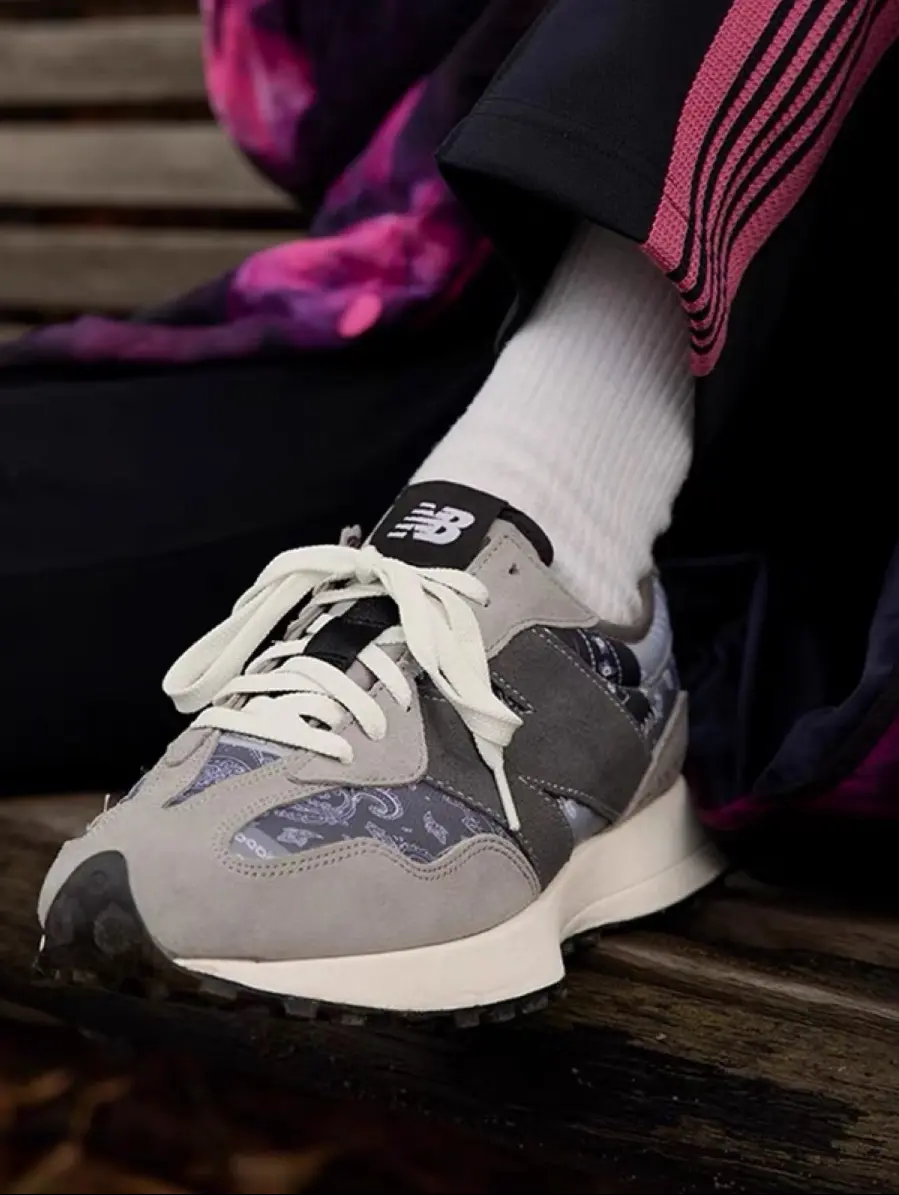 Giày New Balance 327 x Shoe Palace 'Heritage Grey' MS327SPG - Ảnh 4
