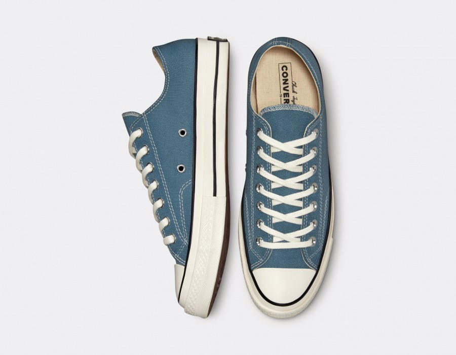 Giày Converse Chuck 70 Ox Tonal Polyester 'Blue' A00755C - Ảnh 5