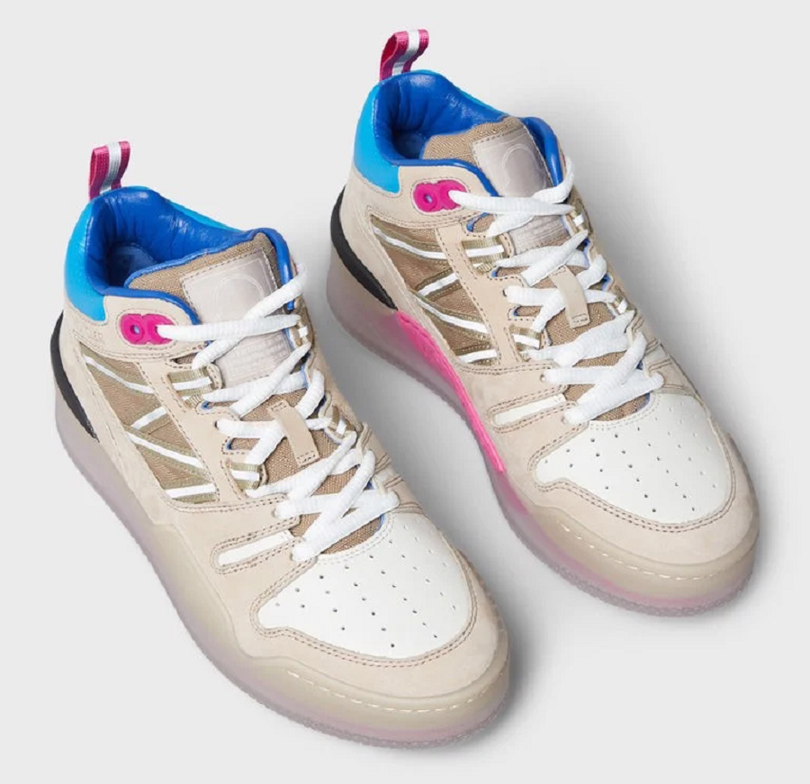 Giày Moncler Pivot High Trainers 'Light Beige' I109B4M00150M2973P17 - Ảnh 4