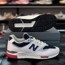 Giày New Balance 840 'White Navy' ML840CF - Ảnh 4