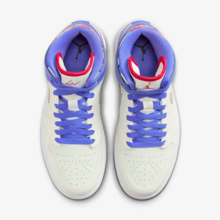 Giày Nike Air Jordan 1 Mid ‘Floral’ FD4331-121 - Ảnh 6