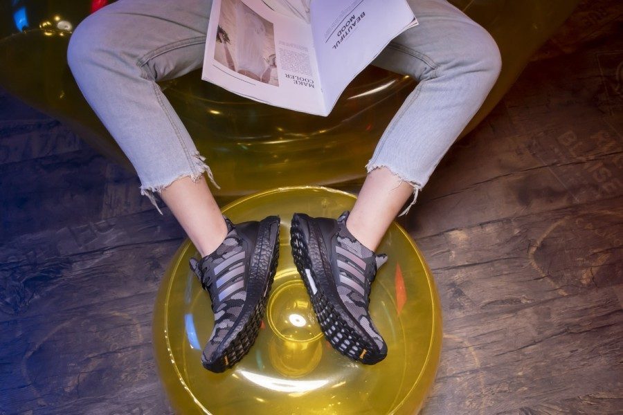 Giày A Bathing Ape x Adidas UltraBoost 4.0 'Black Camo' G54784 - Ảnh 6