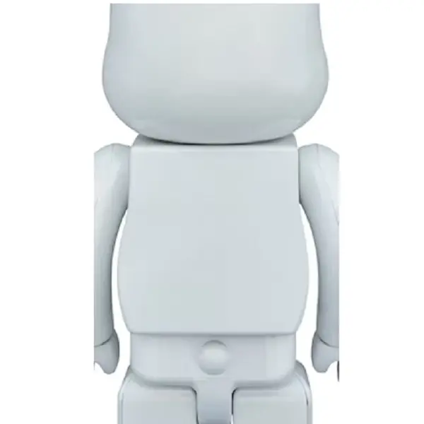 Alternative view of Mô Hình Bearbrick Rabbrick White Chrome 400%