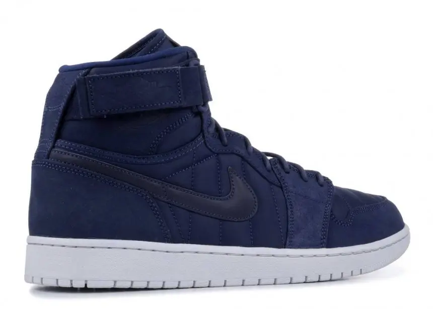 Alternative view of Giày Nike Air Jordan 1 High Strap 'Midnight Navy' 342132-400