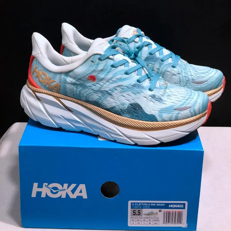 Giày Hoka OneOne Clifton 8 ‘Pastel Blue’ 1130278-CSFS - Ảnh 4