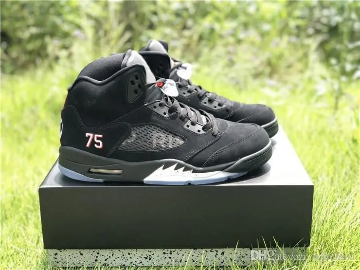 Giày Paris Saint-Germain x Air Jordan 5 Retro 'Paris Saint-Germain' AV9175-001 - Ảnh 7