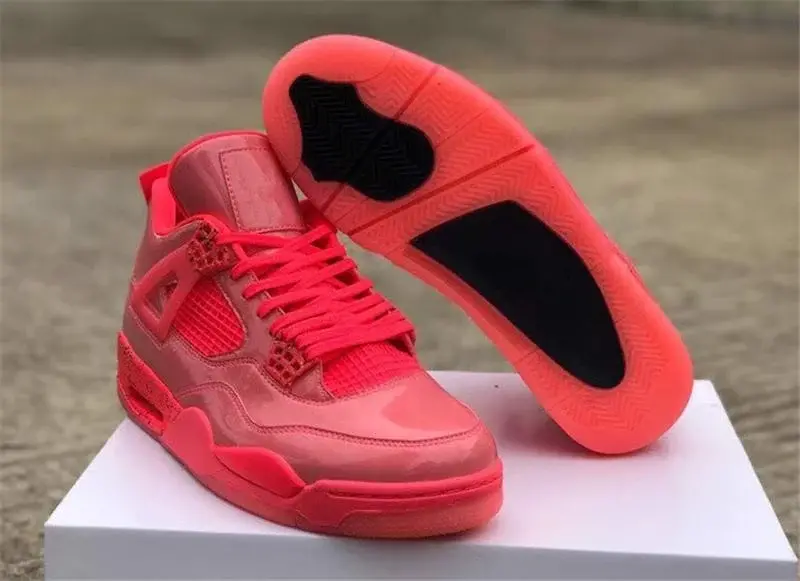 Giày Nike Wmns Air Jordan 4 Retro NRG 'Hot Punch' AQ9128-600 - Ảnh 5
