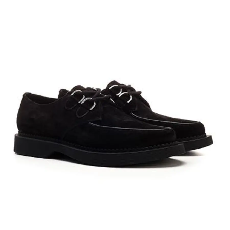 Alternative view of Giày Saint Laurent Teddy Derbies In Suede 'Black' 6676062W5001000
