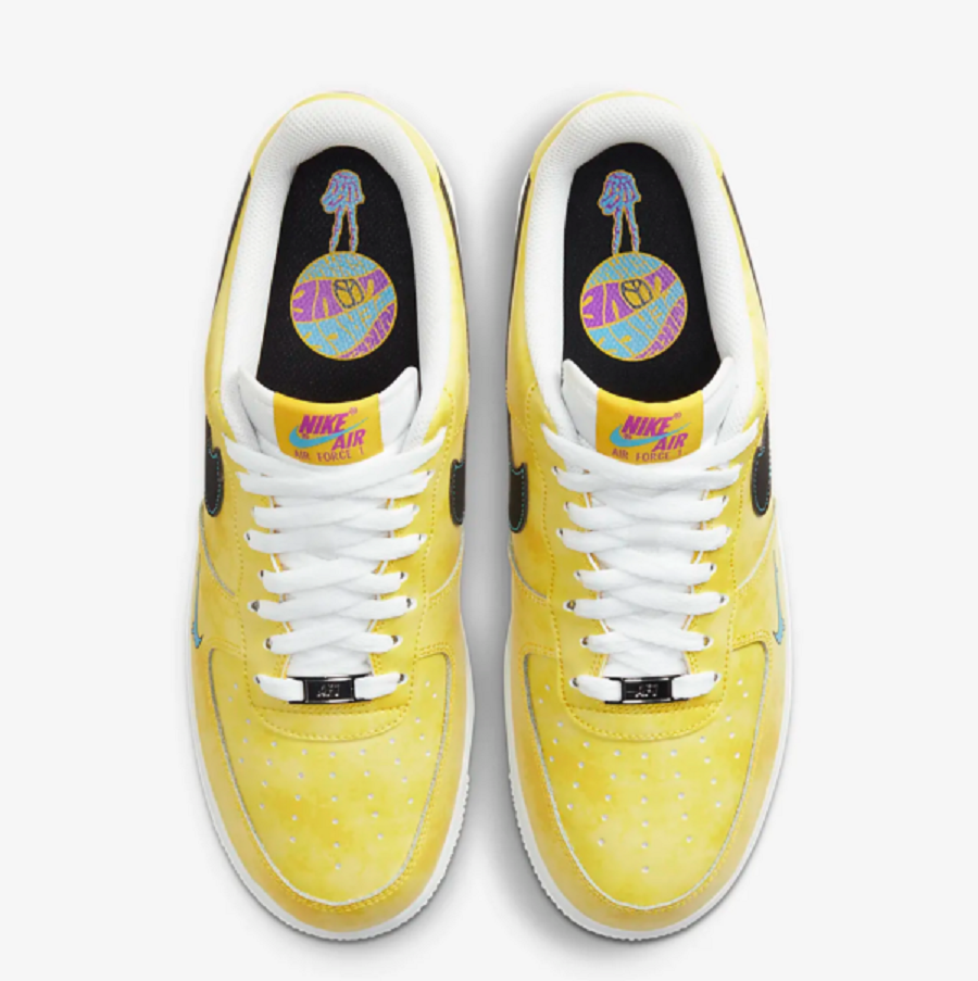 Giày Nike Air Force 1 Low GS ‘Yellow’ DC7299-700 - Ảnh 4