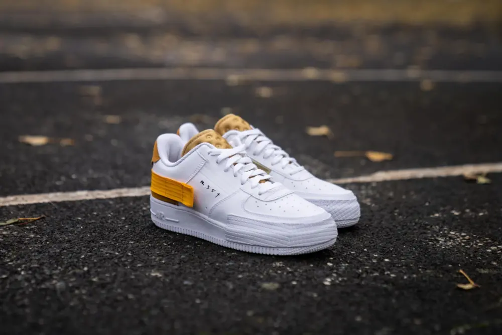 Giày Nike Air Force 1 'Type White Gold' AT7859-100 - Ảnh 4