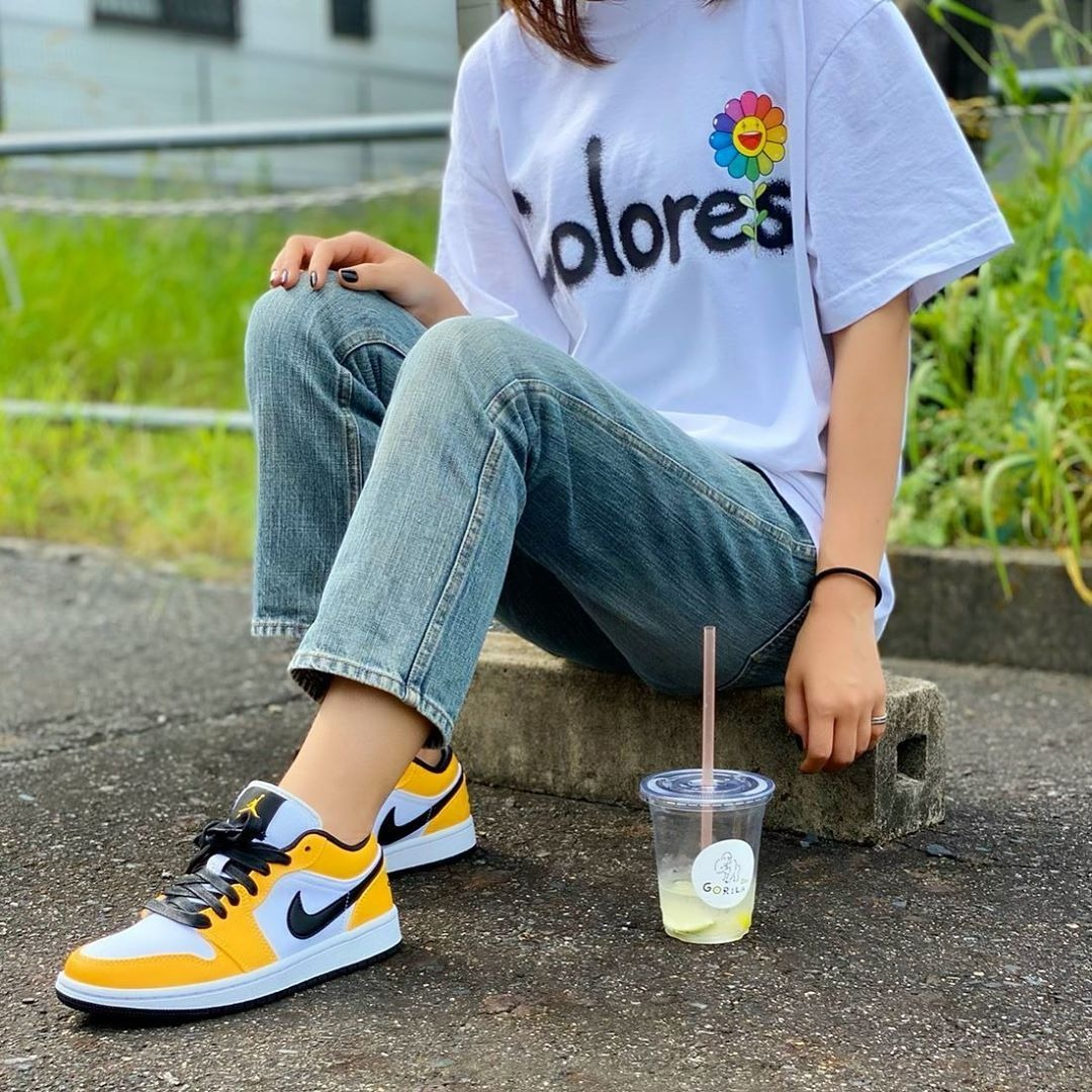 Giày Nike Air Jordan 1 Low Laser Orange CZ4776-107 - Ảnh 3