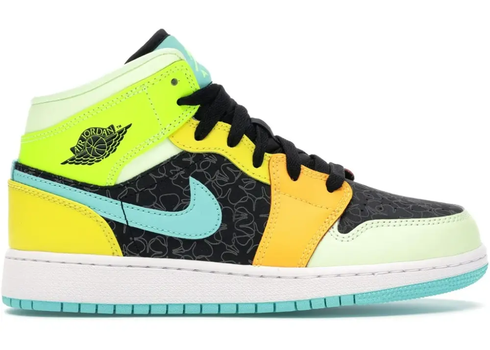 Giày Nike Air Jordan 1 Mid SE Aurora Green BQ6931-037