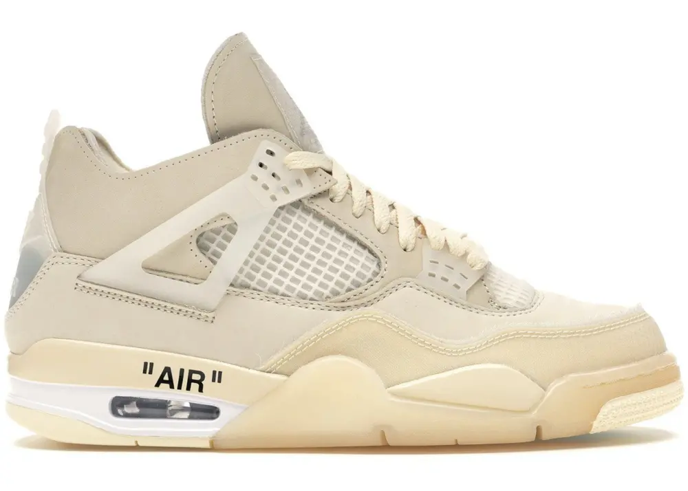 Giày Nike Air Jordan 4 Retro x Off-White 'Sail' CV9388-100