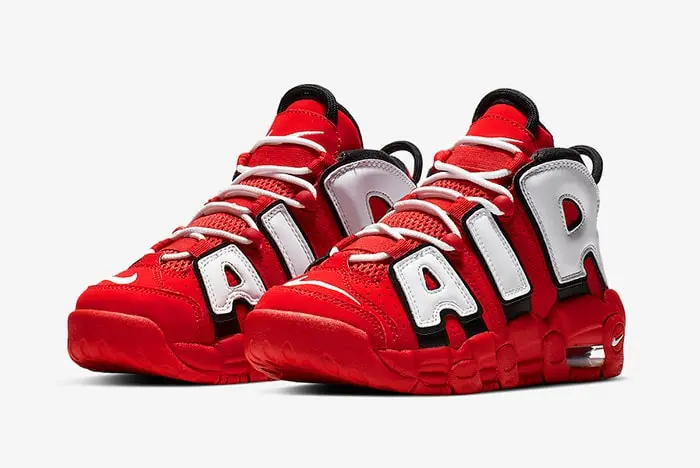 Giày Nike Air More Uptempo GS 'Hoop Pack' CD9402-600 - Ảnh 5