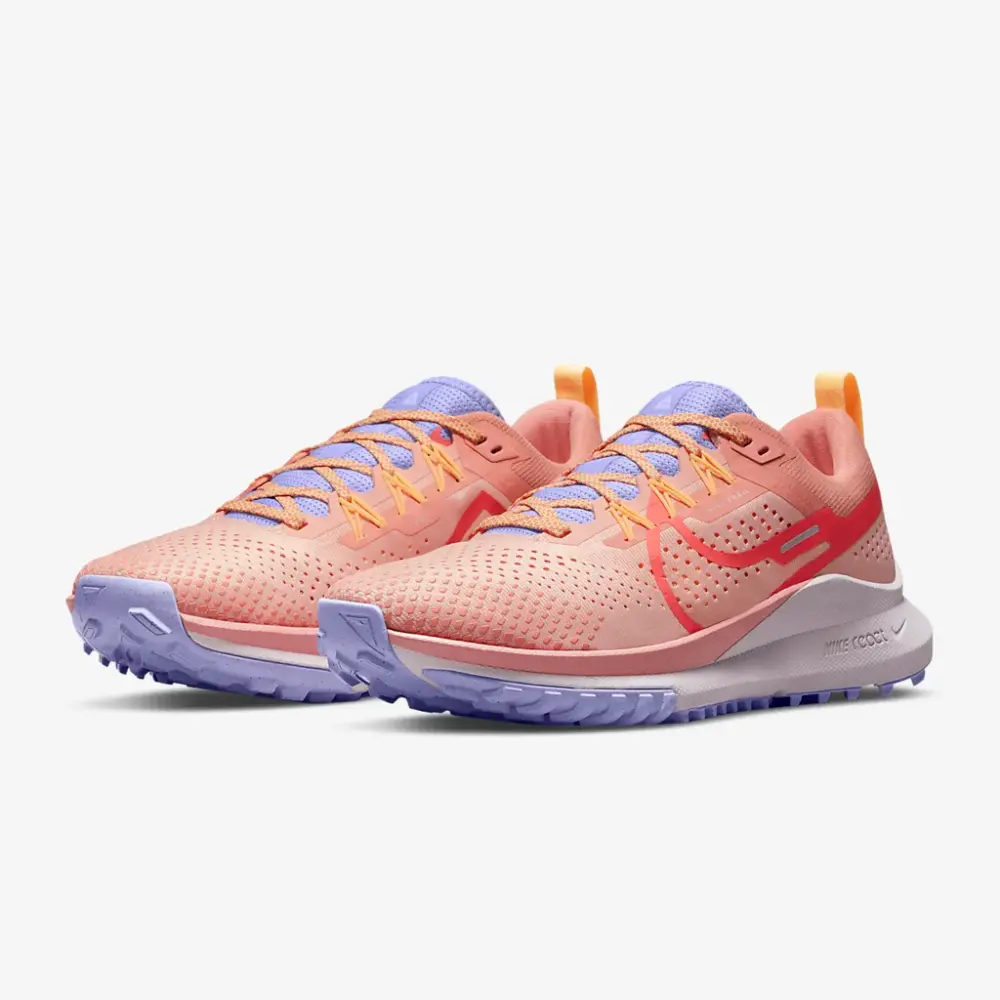 Giày Nike React Pegasus Trail 4 'Arctic Orange Purple Pulse' DJ6159-800 - Ảnh 7