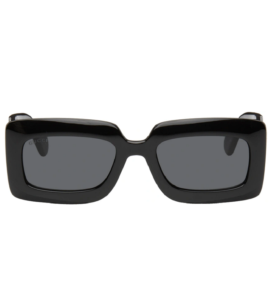 Kính Gucci Rectangular Sunglasses 'Black' GG0811S-001-53
