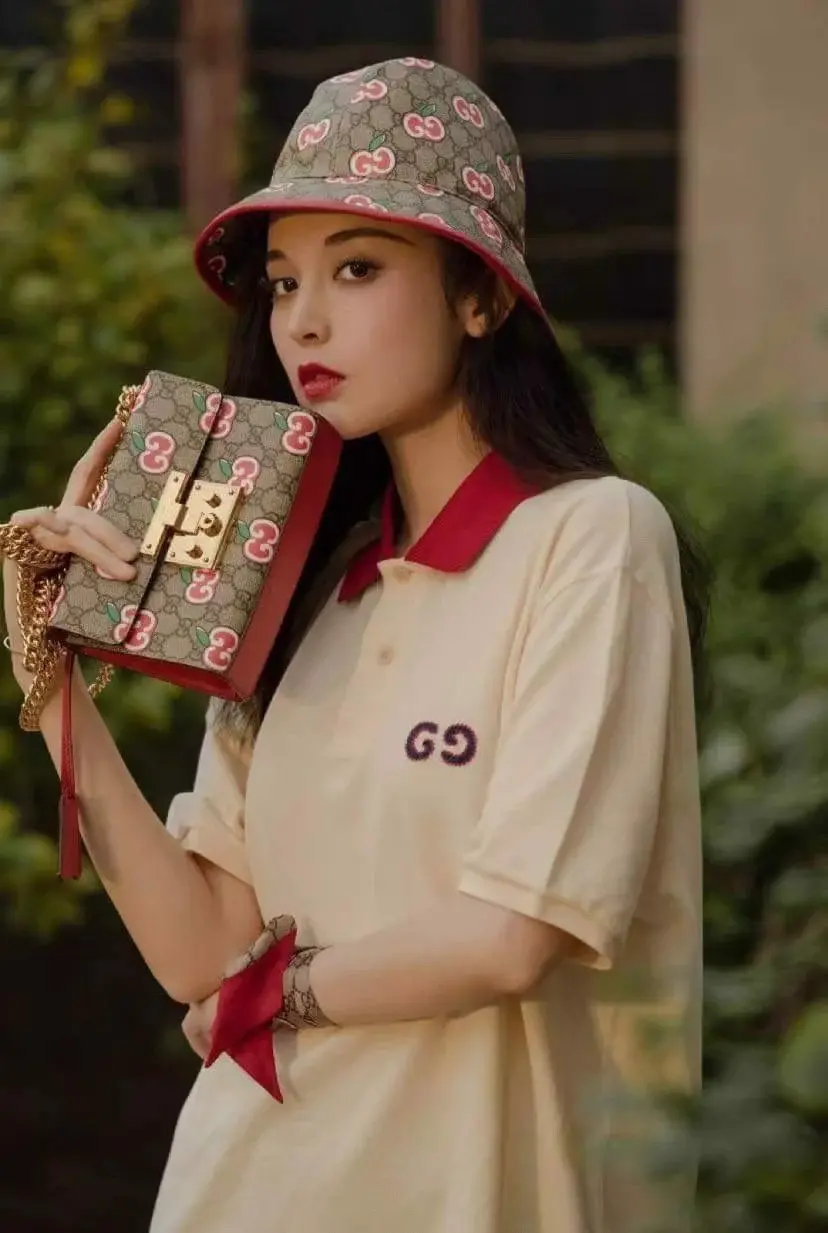 Mũ Gucci Bucket Hat GC 'Red Apple' 628445-4HL96-8474 - Ảnh 4
