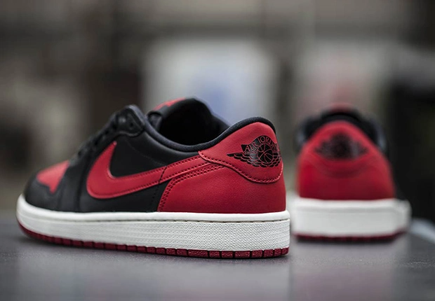 Giày Nike Air Jordan 1 Retro Low OG GS 'Bred' 709999-001 - Ảnh 6