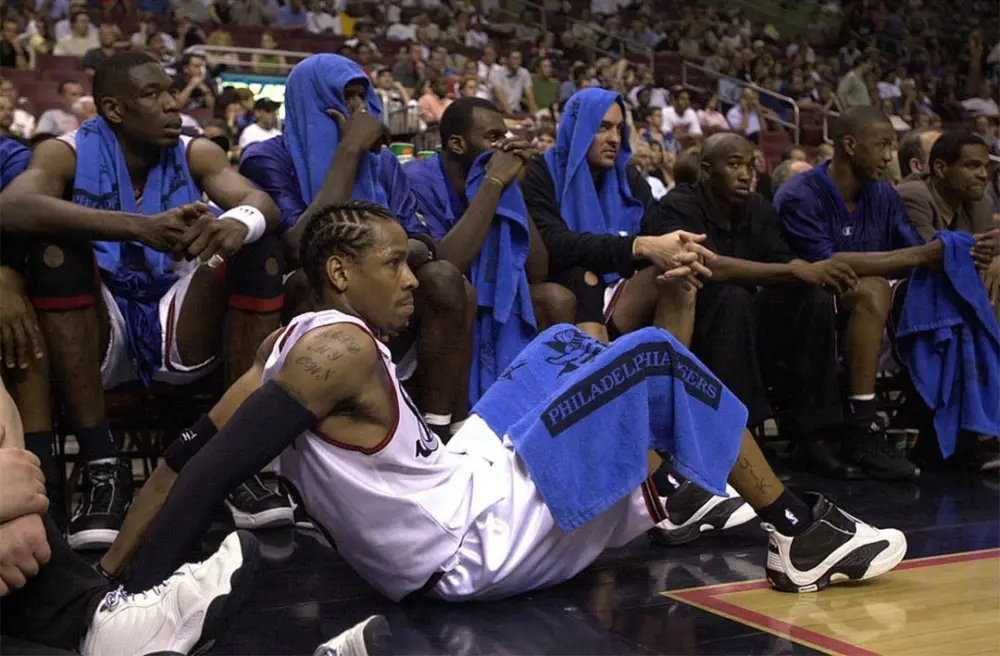 Giày Reebok The Answer IV OG 'NBA Finals White Black' FY9691 - Ảnh 5