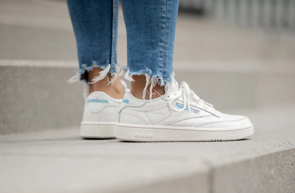 Alternative view of Giày Reebok Club C 85 MU 'Chalk Cyan' DV8811