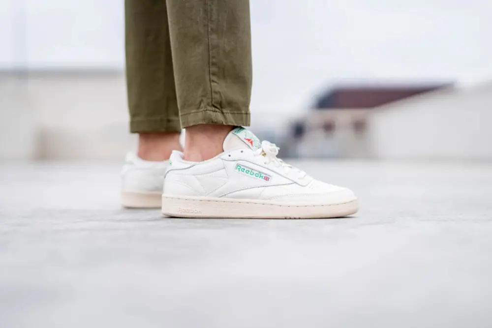 Giày Reebok Wmns Club C 85 Vintage 'Off White' BS8242 - Ảnh 3