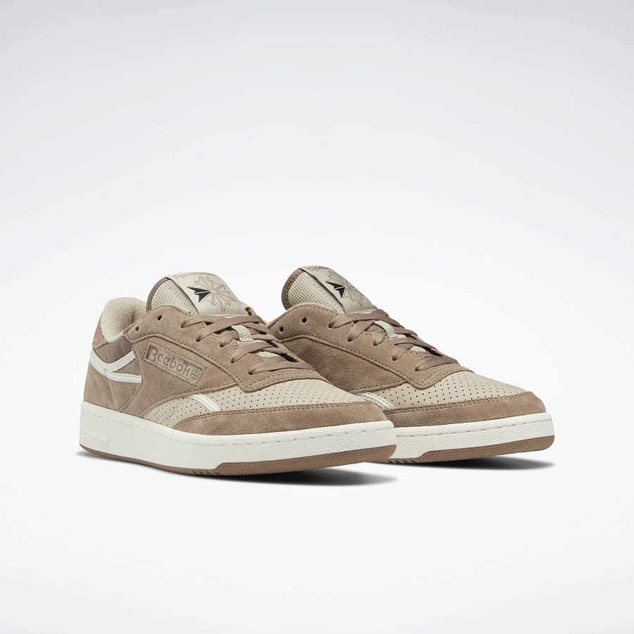Giày Reebox Club C 85 Vintage 'Taupe Modern Beige' GV7046 - Ảnh 3