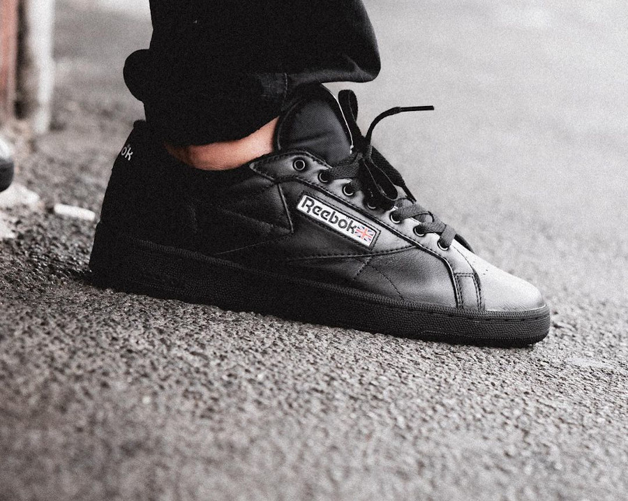Giày Reebok Club C Grounds 'Black' GY8788 - Ảnh 2