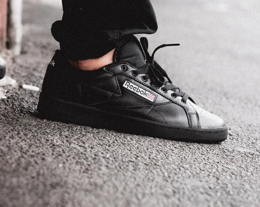 Alternative view of Giày Reebok Club C Grounds 'Black' GY8788
