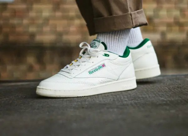 Giày Reebok Club C Mid 2 Vintage 'Chalk Glen Green' H68833 - Ảnh 7