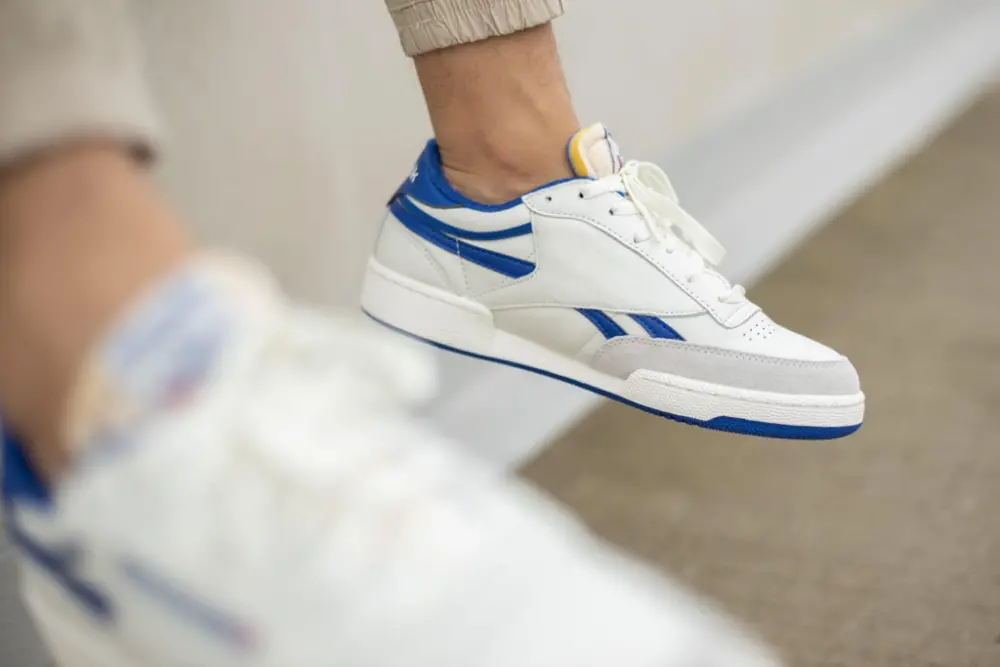 Giày Reebok Club C Revenge Vintage 'Chalk Collegiate Royal' FW4863 - Ảnh 4