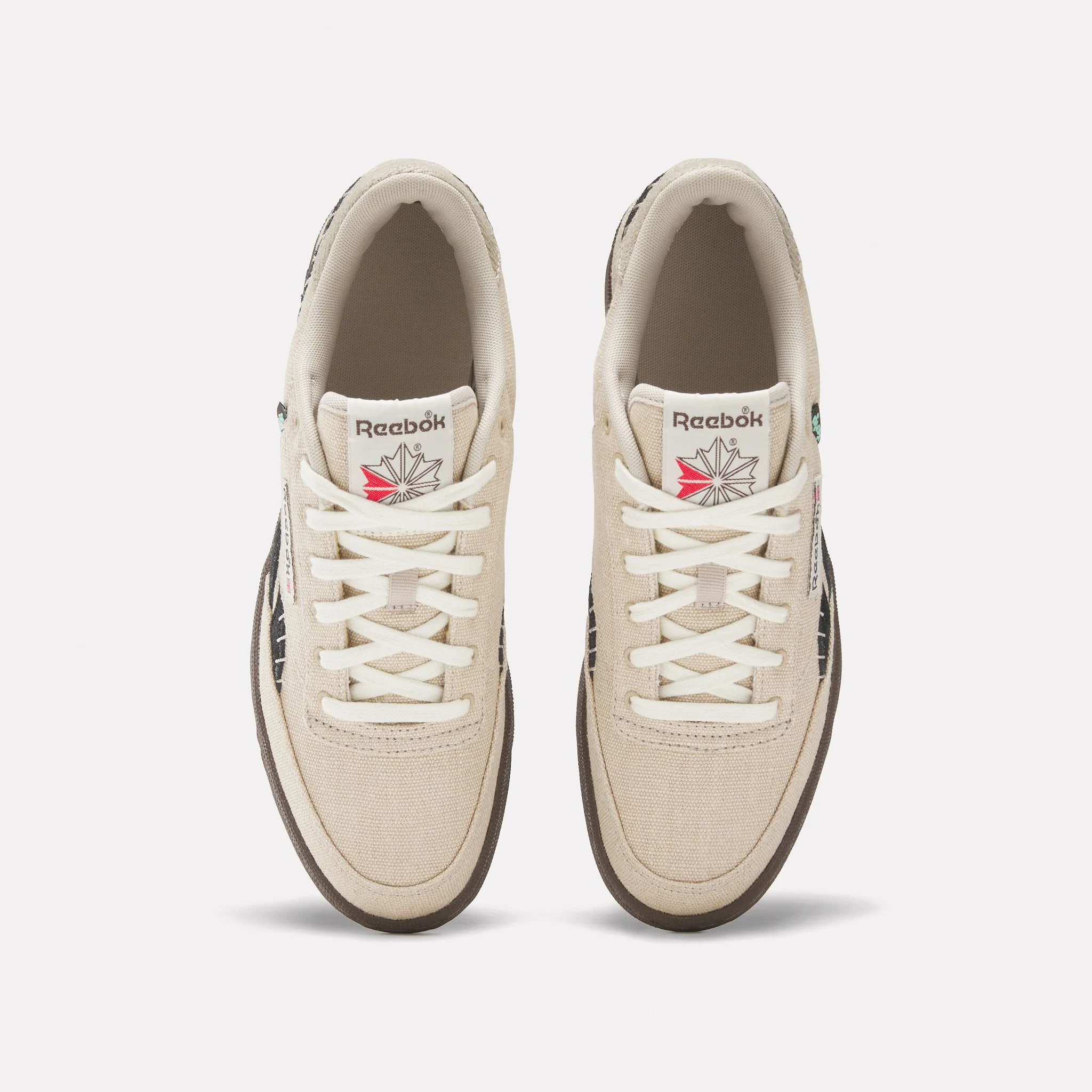 Giày Reebok Club C Revenge Men's Shoes Modern beige 100034259 - Ảnh 4