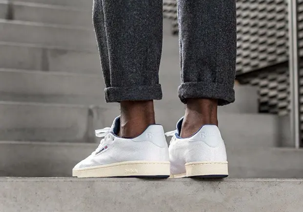 Giày Reebok Club C 85 Ultra Knit Classic 'White Navy' BS5270 - Ảnh 4
