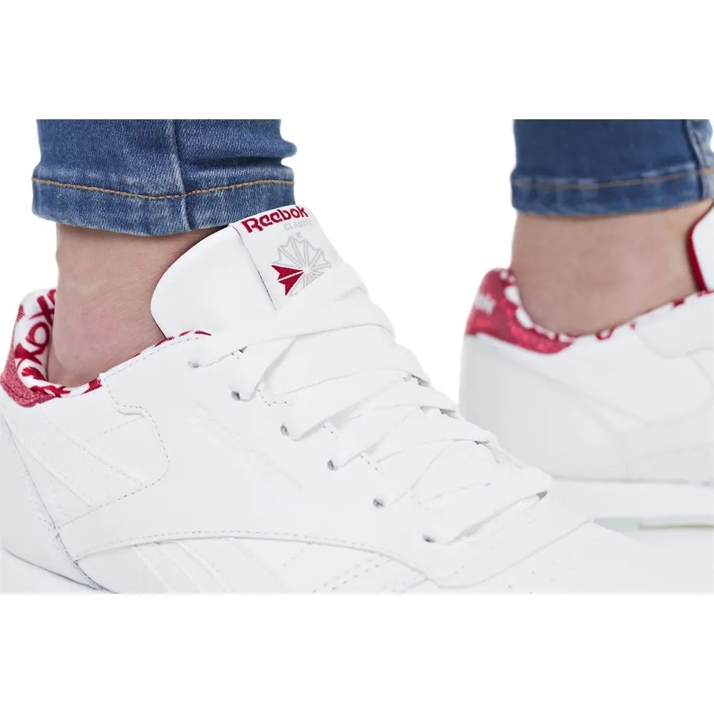 Alternative view of Giày Reebok Classic Leather Hearts 'White' CM9191