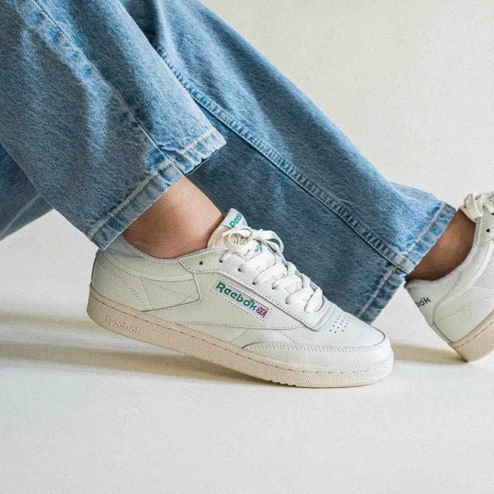 Giày Reebok Club C 85 'Chalk Glen Green' GX3686 - Ảnh 7