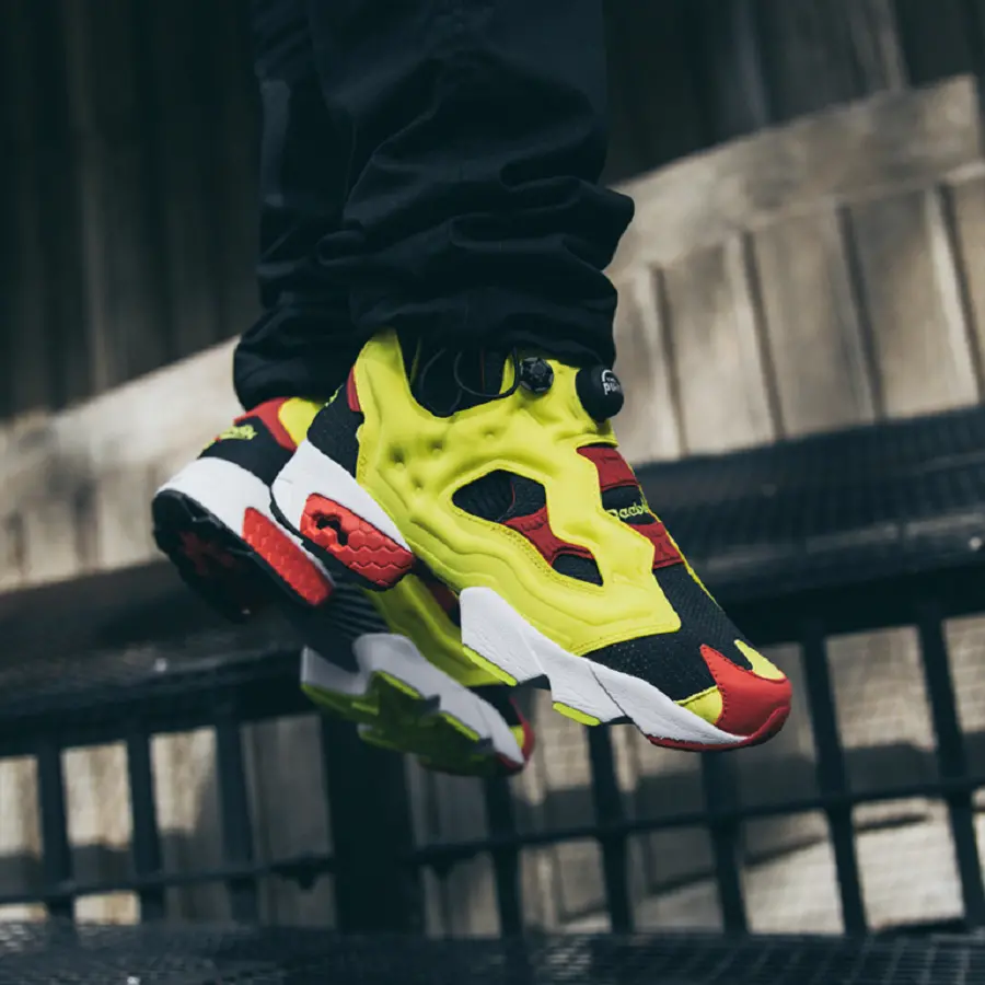 Alternative view of Giày Reebok InstaPump Fury OG 'Retro Citron 2019' V47514