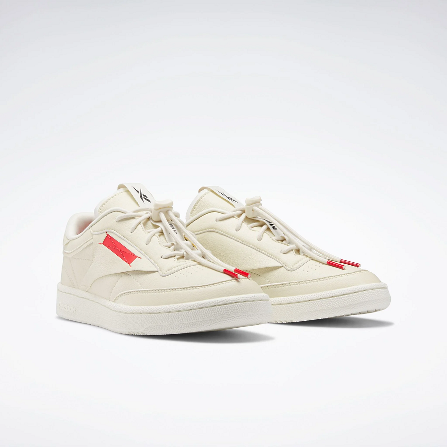 Giày Reebox Milk Makeup Club C 85 Vegan 'Vector Red' HP3404 - Ảnh 2