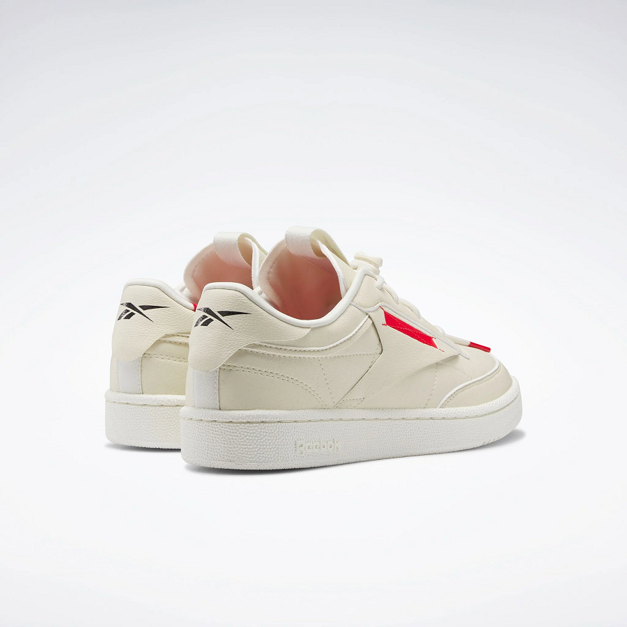Giày Reebox Milk Makeup Club C 85 Vegan 'Vector Red' HP3404 - Ảnh 3