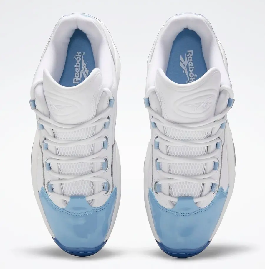 Giày Reebok Question Patent Low 'Fluid Blue' FX5000 - Ảnh 5